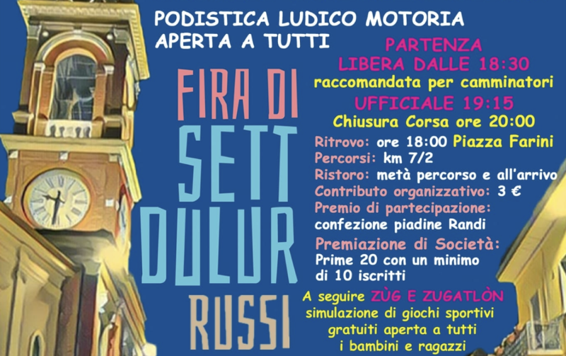 Podistica Fira Di Sett Dulùr